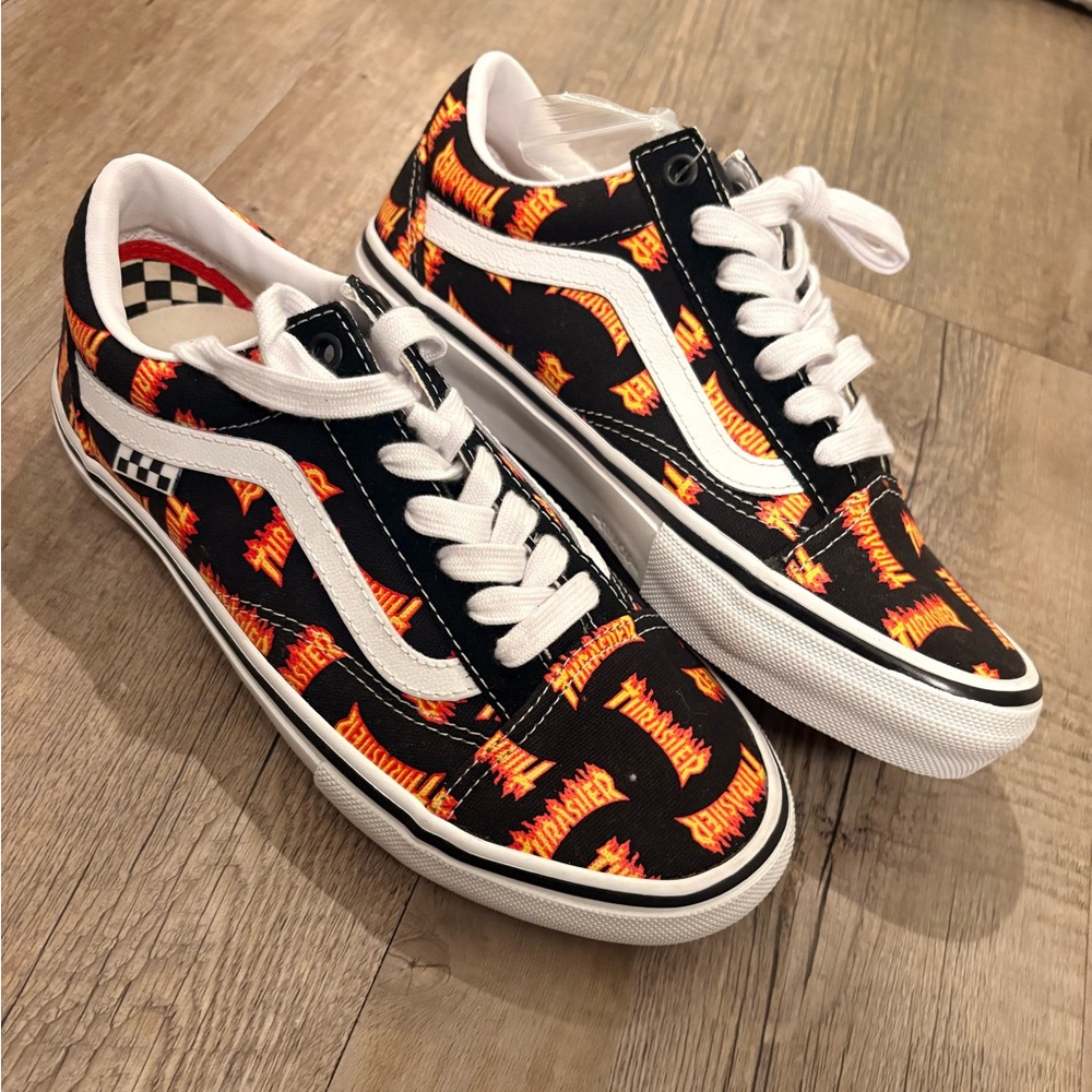 Vans x Thrasher Old Skool Logo Collab NWT